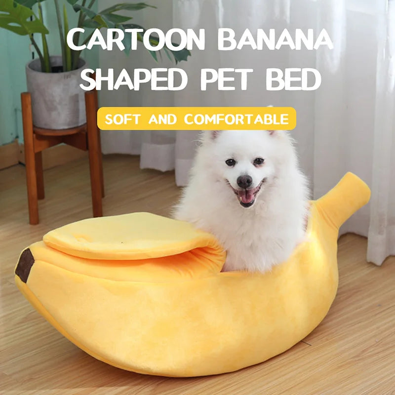 Banana cat bed 