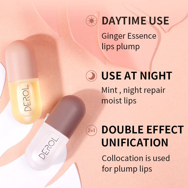 Day night instant volume lip plumper oil 